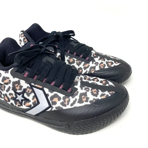 Converse All Star BB EVO Leopard Print Mid Canvas Women's Sneakers Size 172180C - Picture 7 of 10